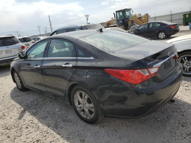 5NPEC4AC6DH672442 - 2013 HYUNDAI SONATA SE BLACK photo 2