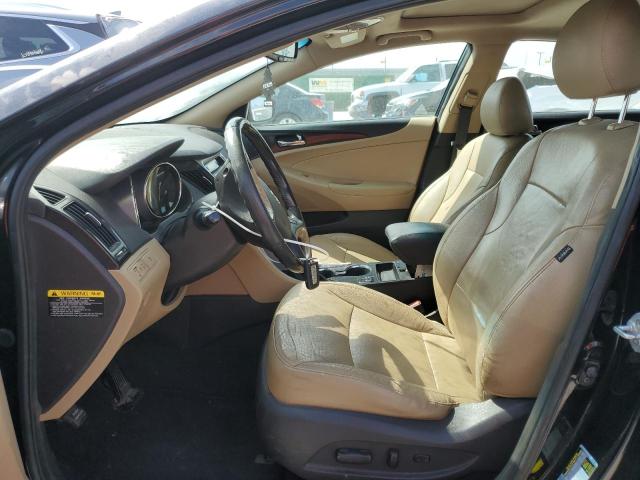 5NPEC4AC6DH672442 - 2013 HYUNDAI SONATA SE BLACK photo 7