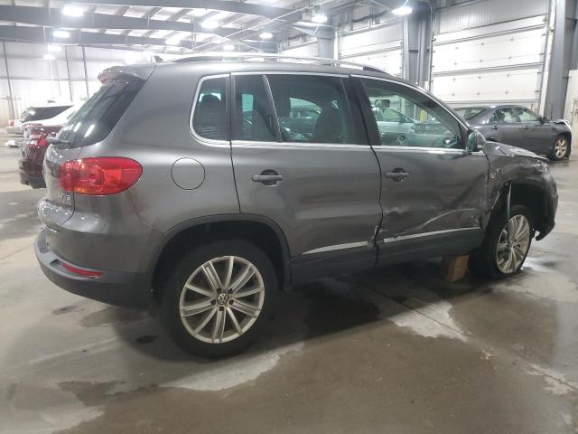 WVGBV3AX0DW611765 - 2013 VOLKSWAGEN TIGUAN S GRAY photo 3