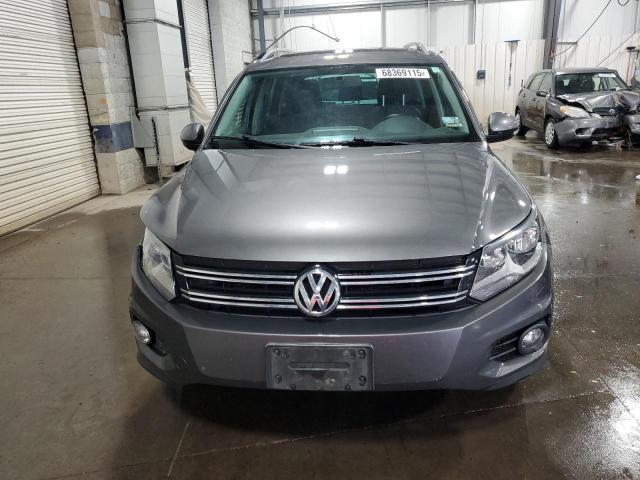 WVGBV3AX0DW611765 - 2013 VOLKSWAGEN TIGUAN S GRAY photo 5