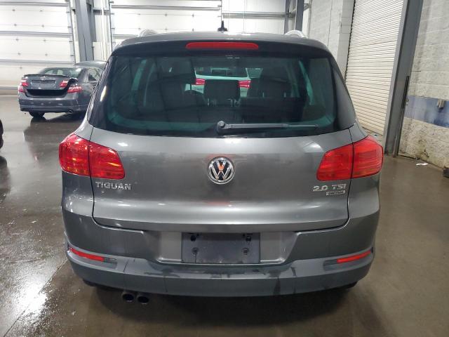 WVGBV3AX0DW611765 - 2013 VOLKSWAGEN TIGUAN S GRAY photo 6