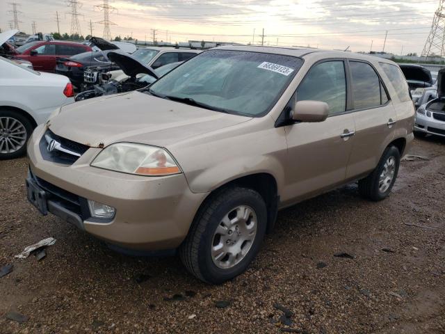 2HNYD18272H535984 - 2002 ACURA MDX TAN photo 1