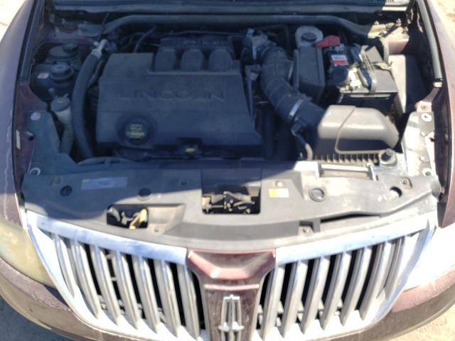 1LNHL9DR2AG616133 - 2010 LINCOLN MKS MAROON photo 11