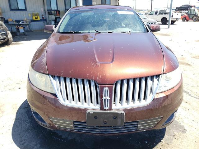 1LNHL9DR2AG616133 - 2010 LINCOLN MKS MAROON photo 5