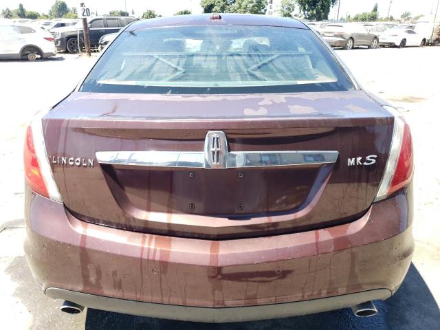 1LNHL9DR2AG616133 - 2010 LINCOLN MKS MAROON photo 6