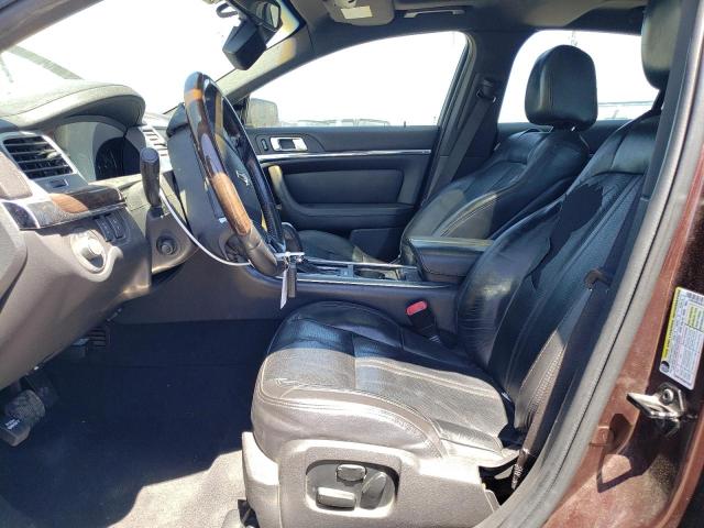 1LNHL9DR2AG616133 - 2010 LINCOLN MKS MAROON photo 7