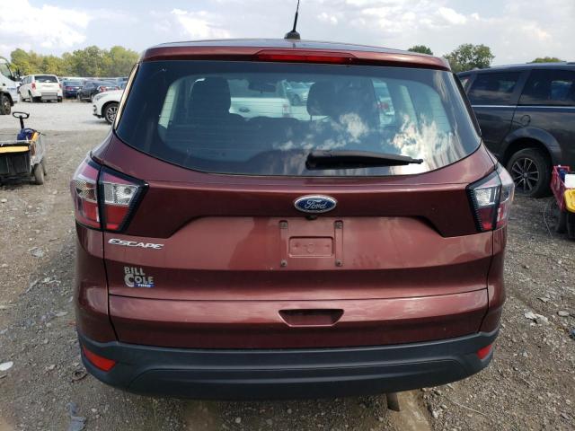 1FMCU0F74JUA03169 - 2018 FORD ESCAPE S BURGUNDY photo 6