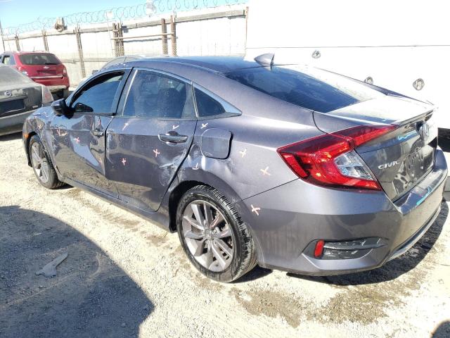 19XFC1F79LE219322 - 2020 HONDA CIVIC EXL 灰色 照片 2