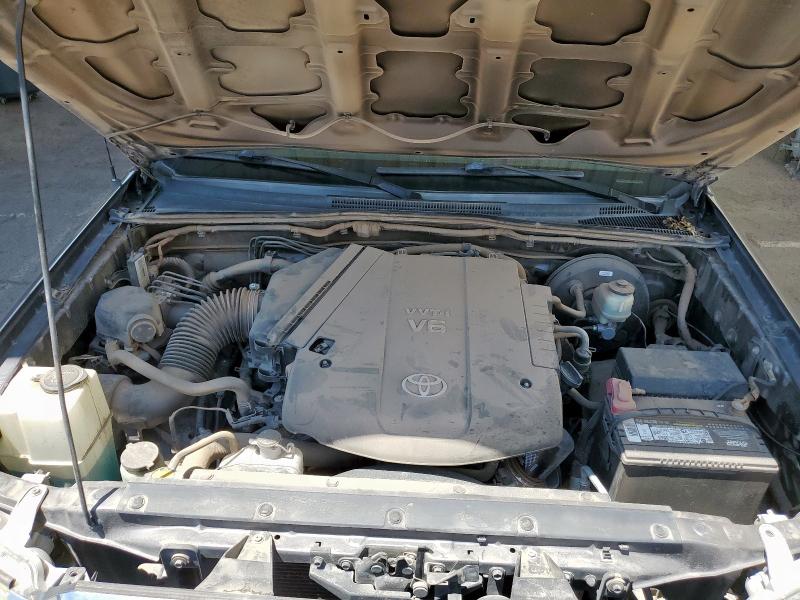 5TFJU4GN3FX065393 - 2015 TOYOTA TACOMA DOUBLE CAB PRERUNNER GRAY photo 11