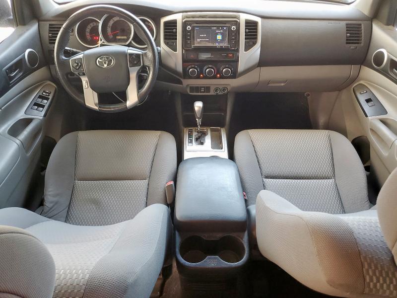 5TFJU4GN3FX065393 - 2015 TOYOTA TACOMA DOUBLE CAB PRERUNNER GRAY photo 8