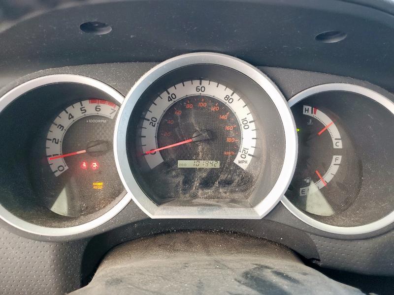 5TFJU4GN3FX065393 - 2015 TOYOTA TACOMA DOUBLE CAB PRERUNNER GRAY photo 9