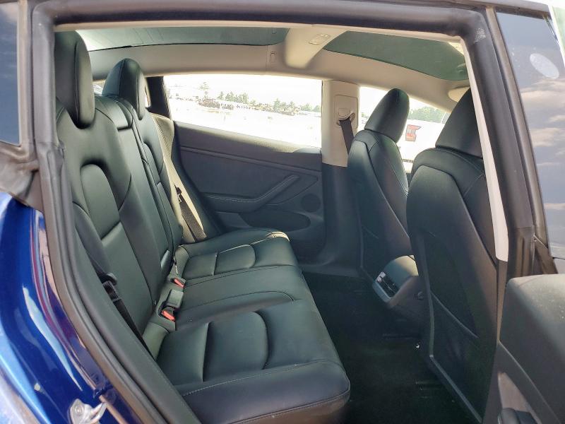 5YJ3E1EA2PF579459 - 2023 TESLA MODEL 3 蓝色 照片 10