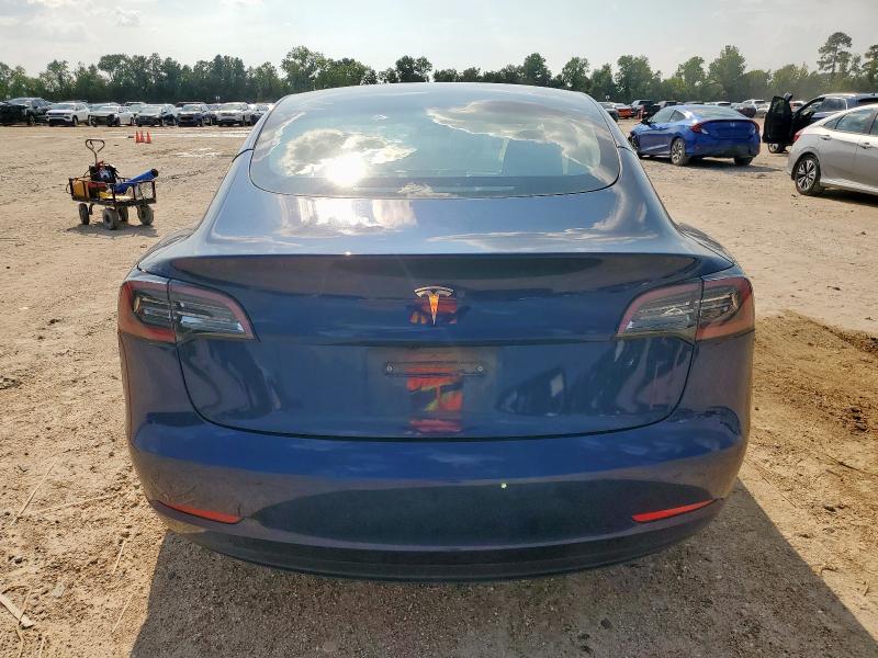 5YJ3E1EA2PF579459 - 2023 TESLA MODEL 3 蓝色 照片 6