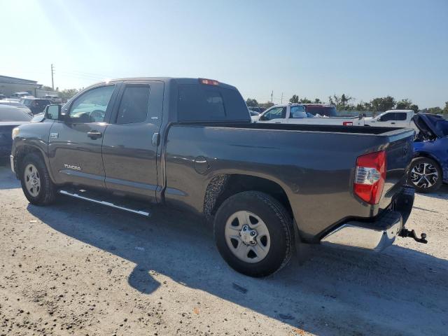 5TFRY5F1XGX195989 - 2016 TOYOTA TUNDRA DOUBLE CAB SR/SR5 GRAY photo 2