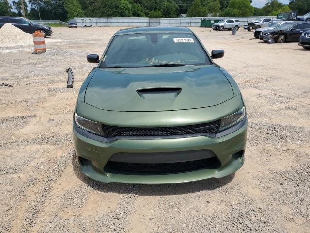 2C3CDXHG6NH119741 - 2022 DODGE CHARGER GT GREEN photo 5