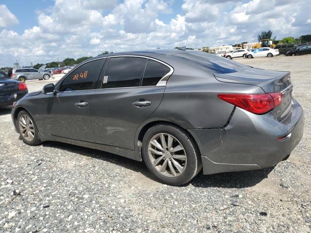 JN1BV7AP1FM352880 - 2015 INFINITI Q50 BASE GRAY photo 2