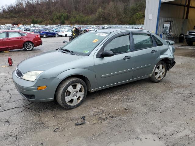 1FAFP34N56W222719 - 2006 FORD FOCUS ZX4 GRAY photo 1