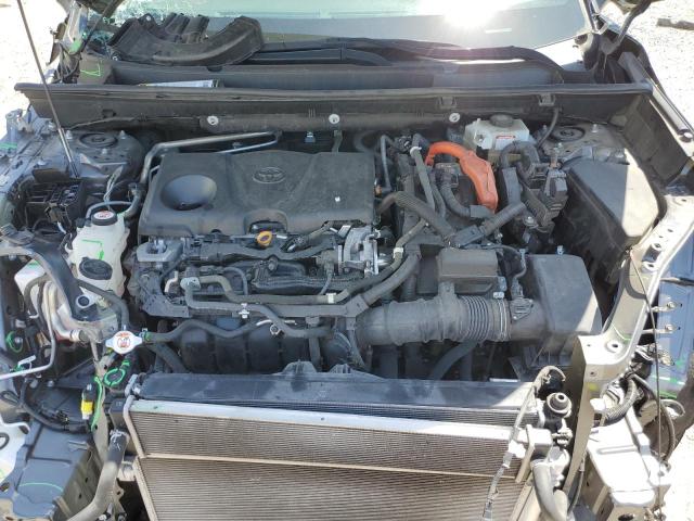 4T3R6RFV7MU029736 - 2021 TOYOTA RAV4 XLE 灰色 照片 12