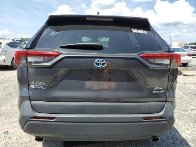4T3R6RFV7MU029736 - 2021 TOYOTA RAV4 XLE 灰色 照片 6