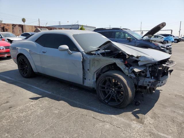 2C3CDZFJ4MH631393 - 2021 DODGE CHALLENGER R/T SCAT PACK GRAY photo 4