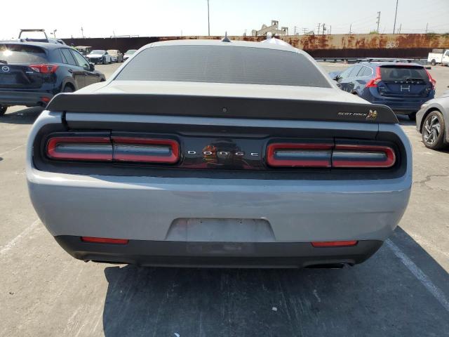 2C3CDZFJ4MH631393 - 2021 DODGE CHALLENGER R/T SCAT PACK GRAY photo 6