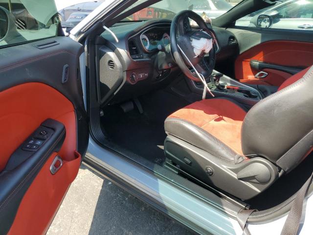 2C3CDZFJ4MH631393 - 2021 DODGE CHALLENGER R/T SCAT PACK GRAY photo 8