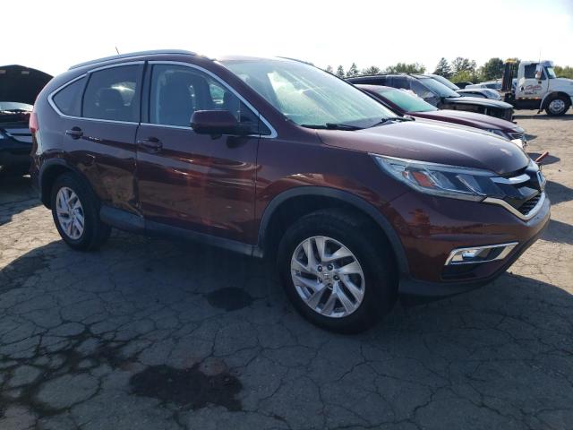 2HKRM4H7XFH682319 - 2015 HONDA CR-V EXL BURGUNDY photo 4