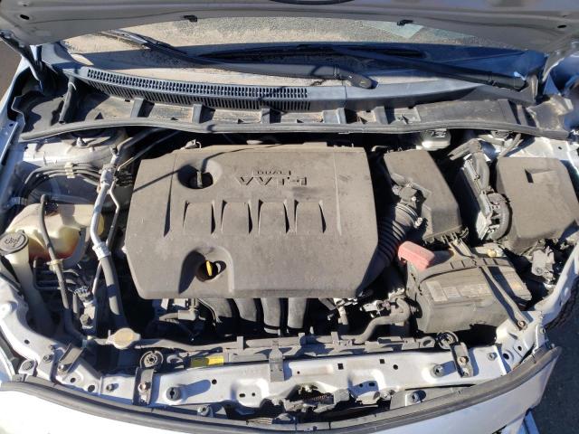 5YFBU4EE0DP138240 - 2013 TOYOTA COROLLA BASE SILVER photo 11