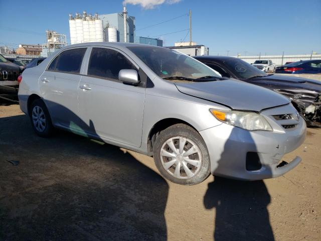 5YFBU4EE0DP138240 - 2013 TOYOTA COROLLA BASE SILVER photo 4