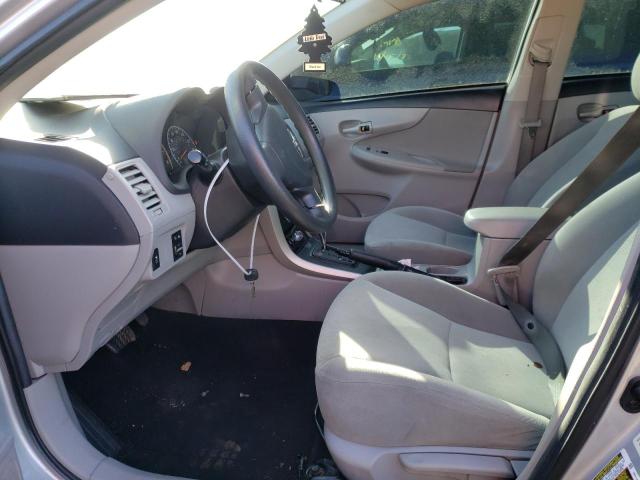 5YFBU4EE0DP138240 - 2013 TOYOTA COROLLA BASE SILVER photo 7