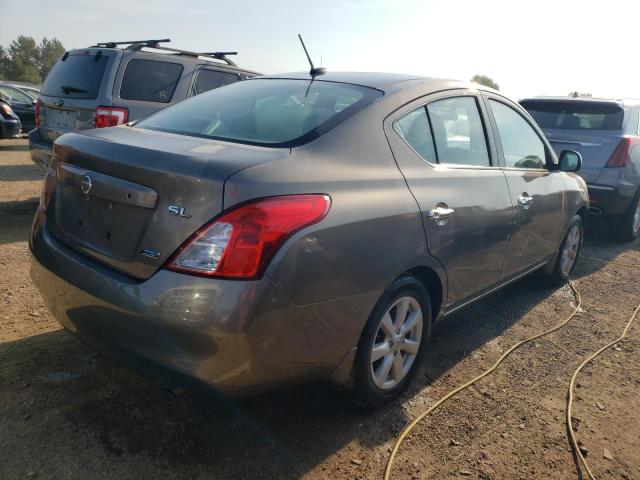 3N1CN7AP9CL944604 - 2012 NISSAN VERSA S GRAY photo 3