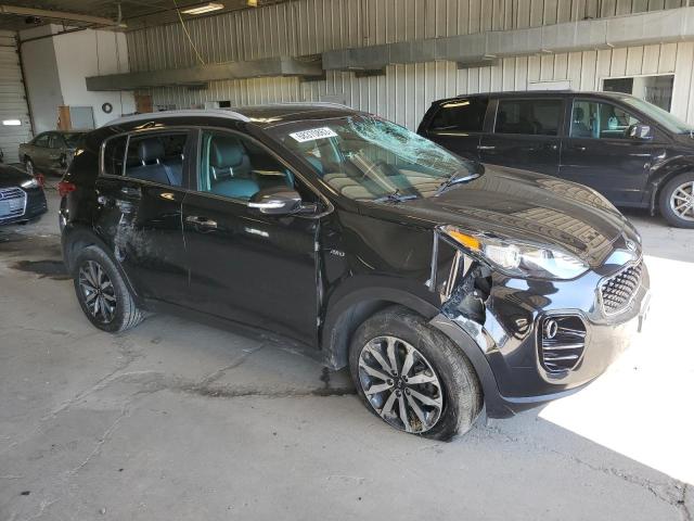 KNDPNCACXH7157855 - 2017 KIA SPORTAGE EX BLACK photo 4