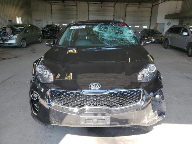 KNDPNCACXH7157855 - 2017 KIA SPORTAGE EX BLACK photo 5