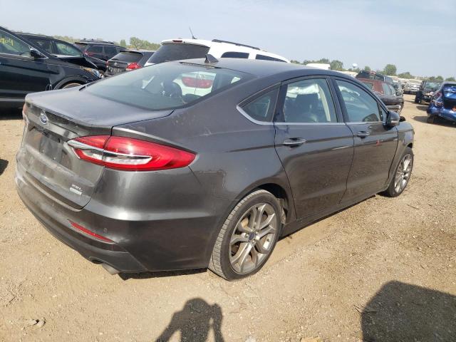 3FA6P0CD0LR206059 - 2020 FORD FUSION SEL BLACK photo 3