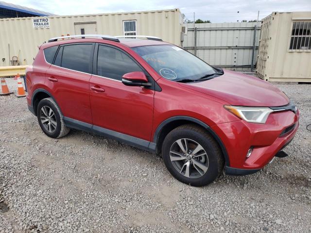 2T3WFREV5GW254195 - 2016 TOYOTA RAV4 XLE BURGUNDY photo 4