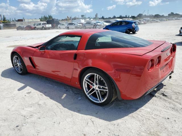 1G1YY26E185108970 - 2008 CHEVROLET CORVETTE Z06 RED photo 2