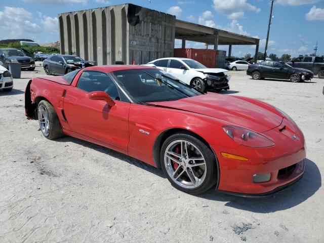 1G1YY26E185108970 - 2008 CHEVROLET CORVETTE Z06 RED photo 4