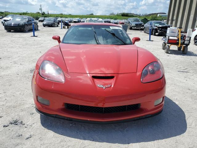 1G1YY26E185108970 - 2008 CHEVROLET CORVETTE Z06 RED photo 5