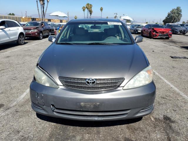 4T1BF32K23U558562 - 2003 TOYOTA CAMRY LE GRAY photo 5