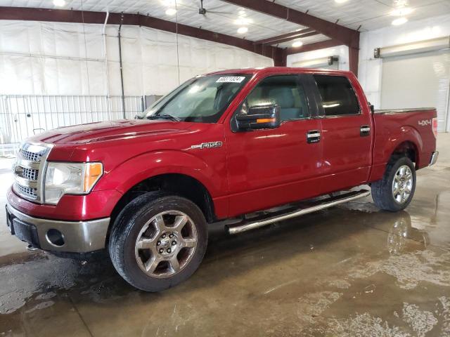 1FTFW1EF1DFB53131 - 2013 FORD F150 SUPERCREW MAROON photo 1