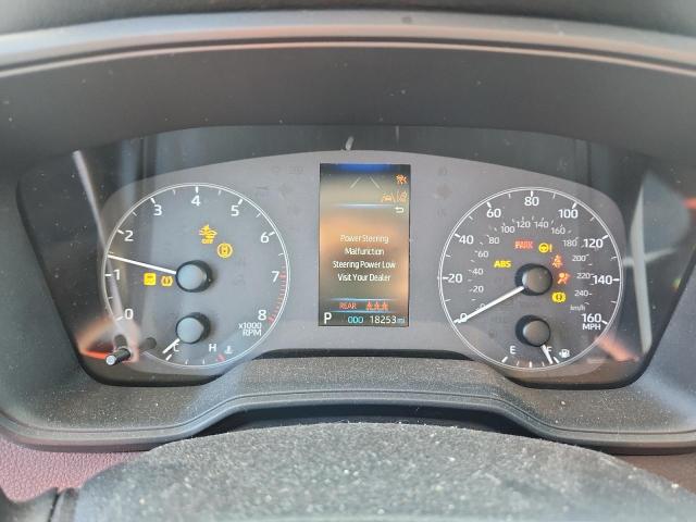 5YFB4MDE0SP236702 - 2025 TOYOTA COROLLA LE წითელი ფოტო 9