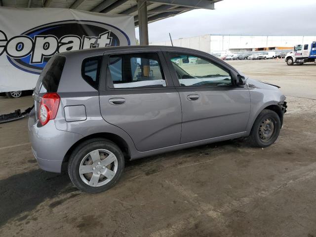KL1TD6DE9BB212825 - 2011 CHEVROLET AVEO LS GRAY photo 3