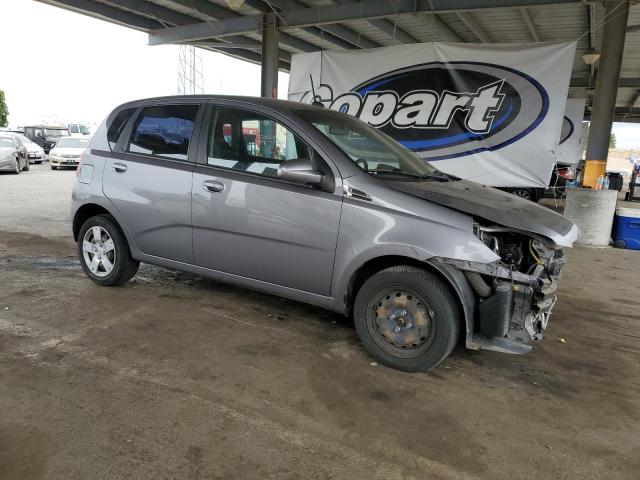 KL1TD6DE9BB212825 - 2011 CHEVROLET AVEO LS GRAY photo 4