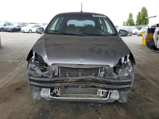 KL1TD6DE9BB212825 - 2011 CHEVROLET AVEO LS GRAY photo 5