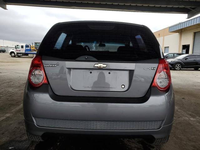 KL1TD6DE9BB212825 - 2011 CHEVROLET AVEO LS GRAY photo 6