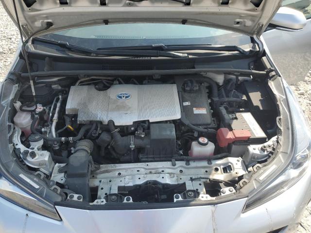 JTDKAMFU3N3184279 - 2022 TOYOTA PRIUS NIGHT SHADE SILVER photo 11