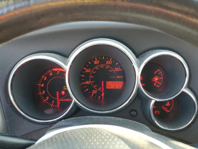 2T1KR32E93C102092 - 2003 TOYOTA COROLLA MA XR BLACK photo 9