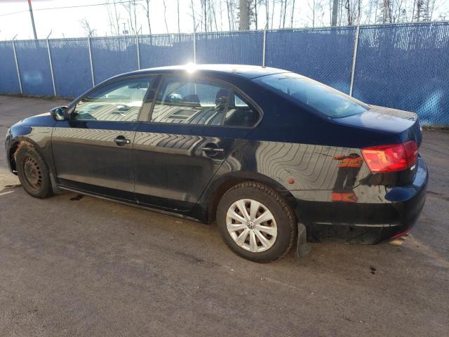 3VW2K7AJ4DM404423 - 2013 VOLKSWAGEN JETTA BASE Սև լուսանկար 2