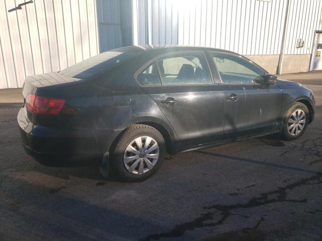 3VW2K7AJ4DM404423 - 2013 VOLKSWAGEN JETTA BASE Սև լուսանկար 3