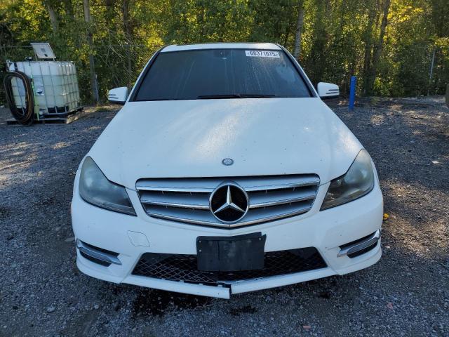 WDDGF8AB3DA742314 - 2013 MERCEDES-BENZ C 300 4MATIC WHITE photo 5